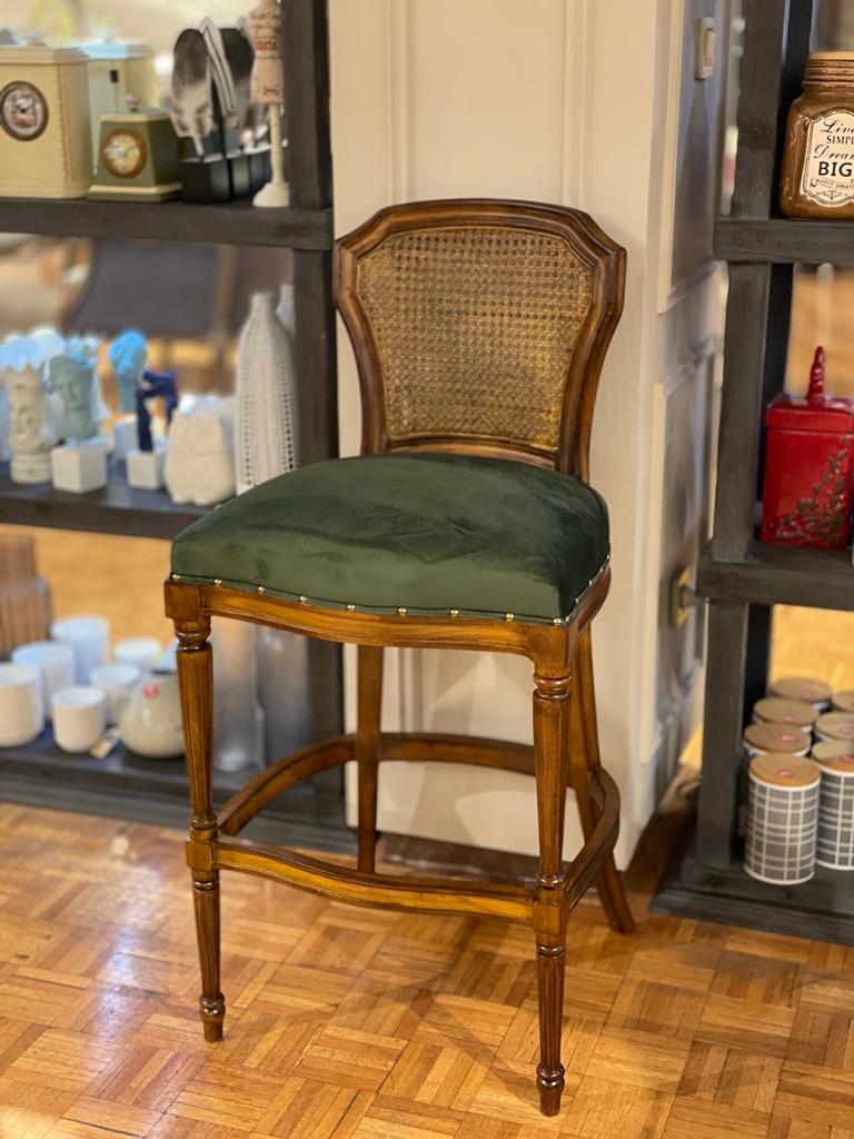 صندلی کانتر پشت حصیر کاترین