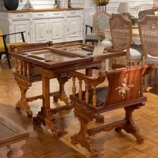 ست میز شطرنج وتخت نرد 